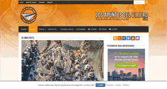 Desktop Screenshot of losapuntesdelviajero.com